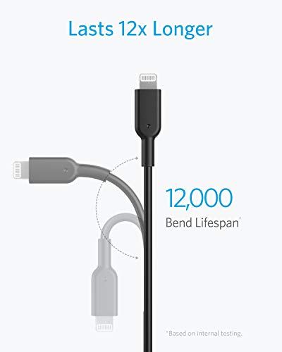 Image of Anker USB C to Lightning Cable, 321 USB-C to Lightning Cable (3ft,Black), MFi Certified for iPhone 13 Pro 12 Pro Max 12 11 X XS, AirPods Pro, Supports Power Delivery (Charger Not Included)