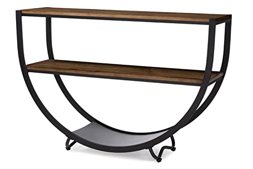Baxton Studio Blakes Console Tables, Black #TOP4