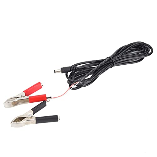 Cable CC macho a pinza de cocodrilo de 3m para solucionar cortes de energía en tus tiras LED 6