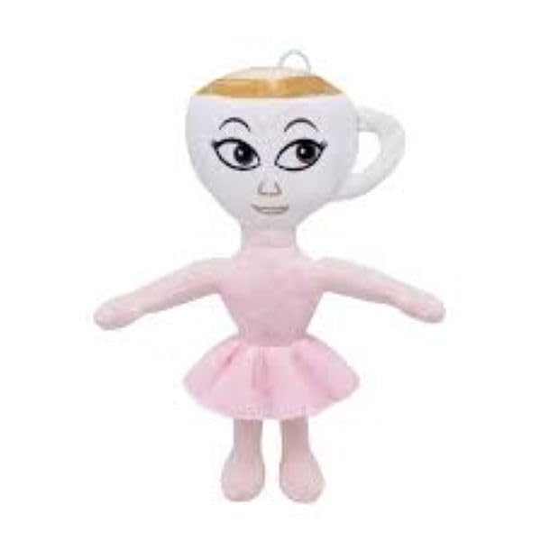 Cappuccina Ballerina Italian Brainrot Stuffed,Small Plush Adorable
