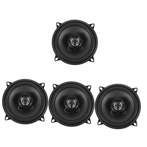 GLEAVI 4pcs Automotive Sound Speaker Car Speaker Kit for Compatibility Sound Quality for Diverse Music Styles Stylish Design for Any Vehicle