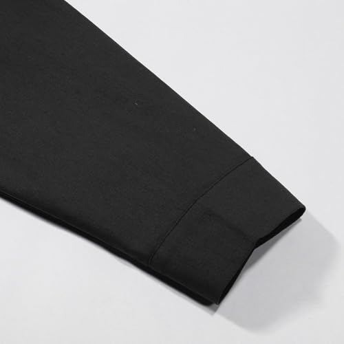 Camisa de lino hombre manga larga transpirable estilo thobe 4