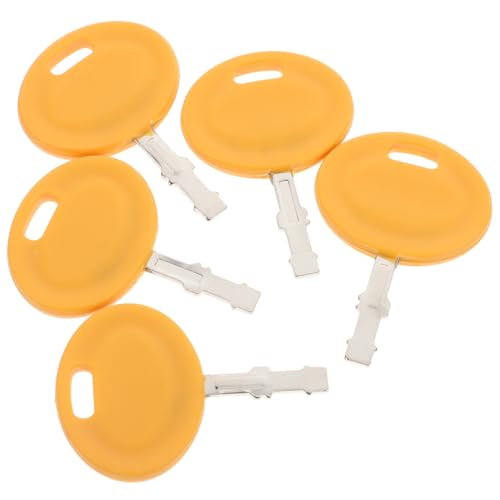 OFFSCH 6Pcs Heavy Duty Lawn Mower Ignition Keys Compatible with Model Essential Spare Parts for Reliable Operation Easy to Use for Garden Maintenance