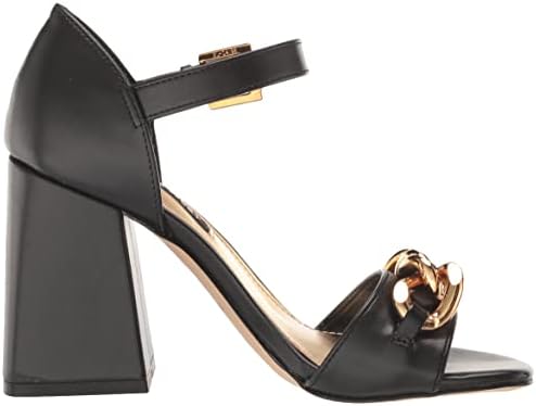 Nine West Women's Jerri Heeled Sandal, Black, 10 | Image 5