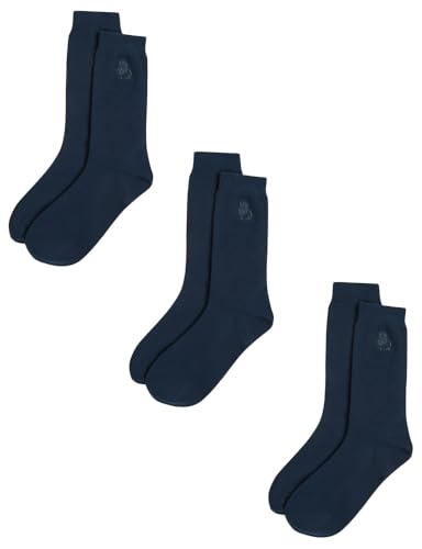 KARL LAGERFELD Herren K/Kameo Logo Sock (3 Pack) Abendblau 43-46