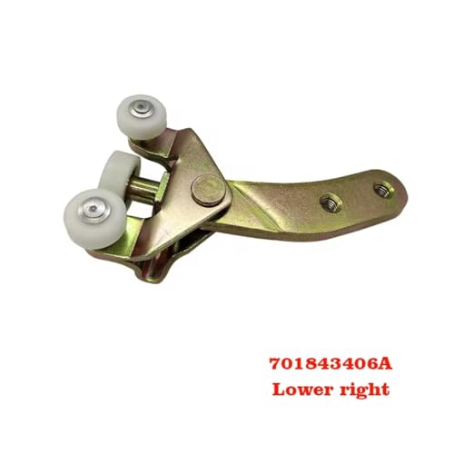 Galet de porte Eurovan 701843406A guide inférieur robuste en acier - 2