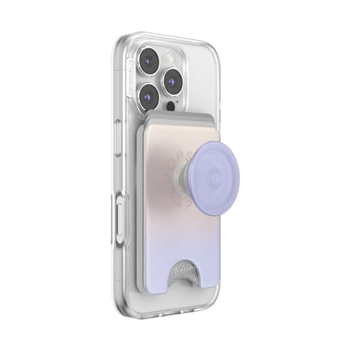 Image of PopSockets Phone Wallet for MagSafe with Grip- Morning Haze