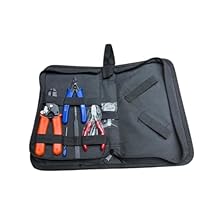 ProTechTrader Make Electronics Tool Kit 6pcs for Electronic Circuits and Repair Includes Wire Strippers and Cutters, Long-Nosed Pliers, Screwdriver, Tweezers & More!