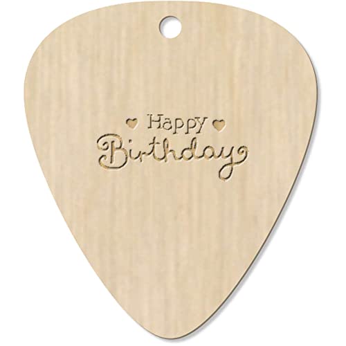 Azeeda 7 x ‘Bon Anniversaire’ médiator/pic de Guitare (GP00026846) - Les Beatles, Paul McCartney, John Lennon, RIngo Starr, George Harrison Azeeda 7 x 'Bon Anniversaire' médiator/pic de Guitare (GP00026846)