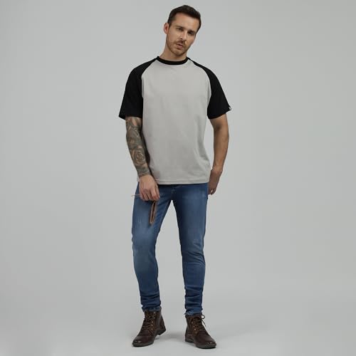 Image of BE SAVAGE Raglan 210 GSM T-Shirt for Men Casual Wear T Shirt T Shirts for Men