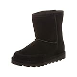 BEARPAW Brady Youth Black Size 5 | Youth's Fashion Boot | Youth's Slip On Boot | Comfortable Winter...