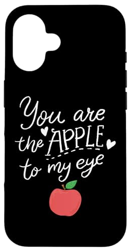 Fruit Apple Eye Love Romantic Lovely Gift Idea Apple of eye �X�}�z�P�[�X iPhone 16 �p