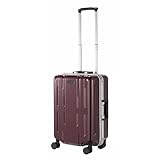 ワールドトラベラー スーツケース サグレス2 34L 2～3泊 3.7kg 機内持込 キャスターストッパー付 双輪キャスター No.05111