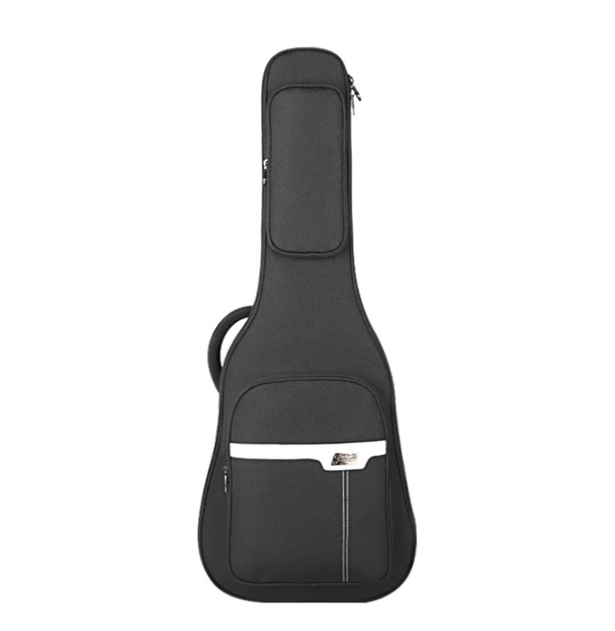 Luminexia Custodia per Chitarra a Grandezza Naturale con Tracolle,Custodia Imbottita,Cuscino per Il Collo scanalato,Design della Tracolla,per Chitarra Classica e Acustica Borsa per Concerto