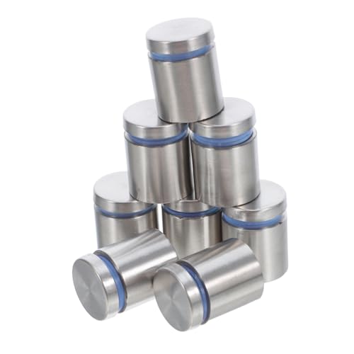 Image of GLEAVI 8pcs Screws: Wall Sign Holders Screws Mounting Glass Hardware Advertising Nail For Hanging Acrylic Picture Frame Office Shop Use