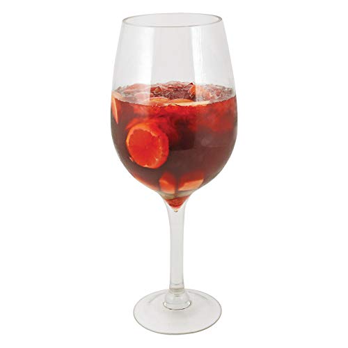 True Big Bordeaux Glass Bottle Giant Display Holder, Home Decor Accessory Gift, 1.5 Gallon #TOP6