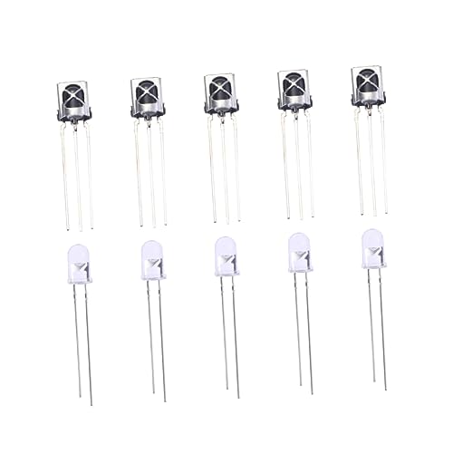 PartyKindom 15 Pares Receptor Ir Emissor Ir Receptor Emissor De Led Emissor Diodo Conduziu