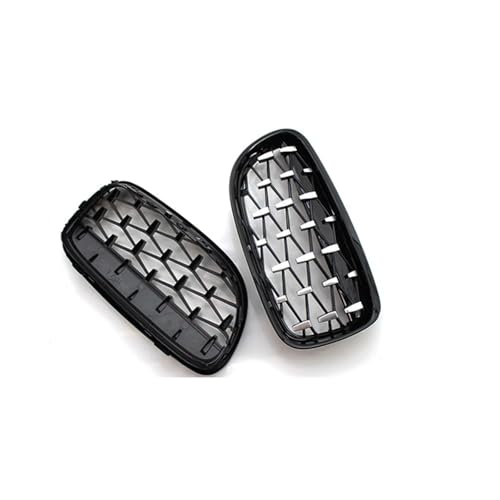 Rejilla de parachoques delantero estilo Diamond para BMW E90 E91 2009-2012 6
