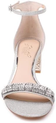 Jewel Badgley Mischka Ramsay Open Toe Block Heel - Image 5