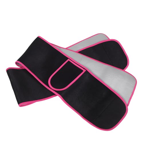 Manchons de sauna pour cuisses en nylon élastique | 1 paire de bandes de sudation noires