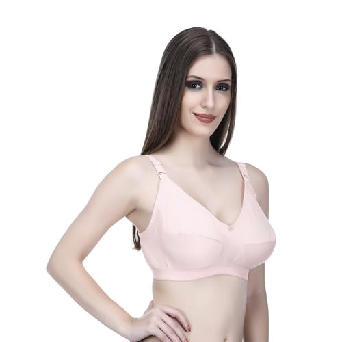 Image of Elina Women's Hosiery Non-Padded Wire Free Regular Bra