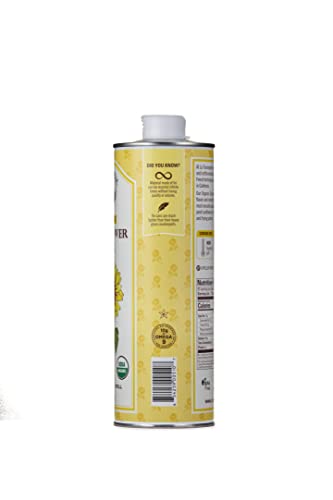 Image of La Tourangelle, Organic High Oleic Sunflower Oil, Neutral Oil For Medium to High Heat Cooking and Skin Care, Non GMO, Pesticide and Chemical Free, 33.8 Fl Oz (Pack of 2)