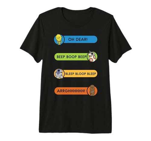 Star Wars t-shirt graphique coloré de collection vêtement premium