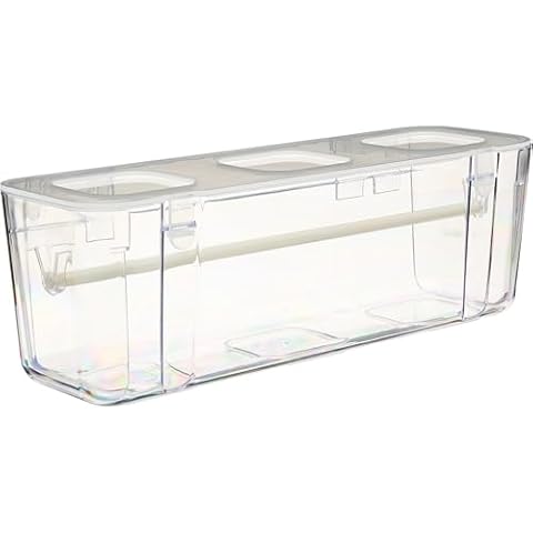 Deflecto Clear Acrylic Ribbon Dispenser Cover