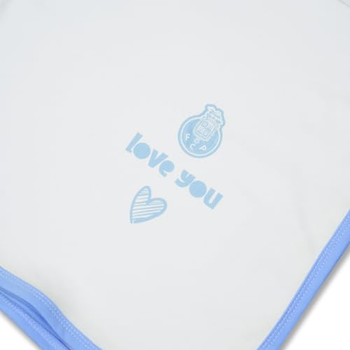 FC Porto Baby-Boys Fralda Menino Branca E Azul Love You Blau