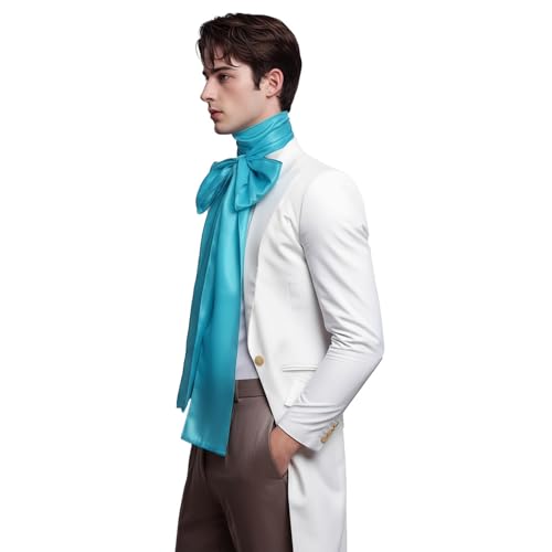 Image of COSDREAMER Mens Renaissance Scarf Jabot Cravat Costume Collar