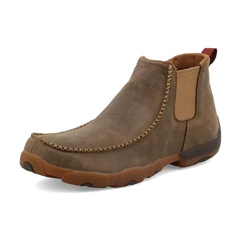 Twisted X Men's Slip-On Chukka Driving Moc, Bomber, 11 M Cover