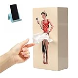 Boîte à mouchoirs pour Fille avec Jupe Volante, boîte à mouchoirs Vintage, boîte à t...