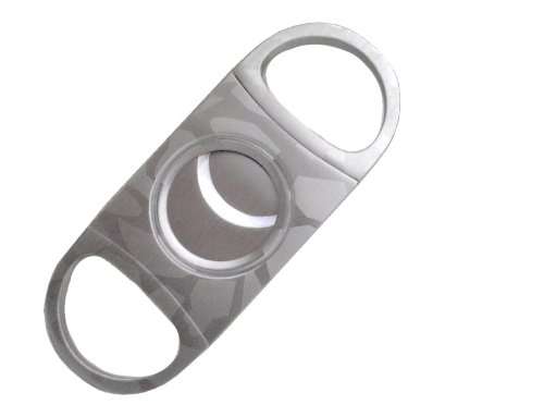 CiGuru CC006 Double Blades Guillotine Cigar Cutter Stainless Steel