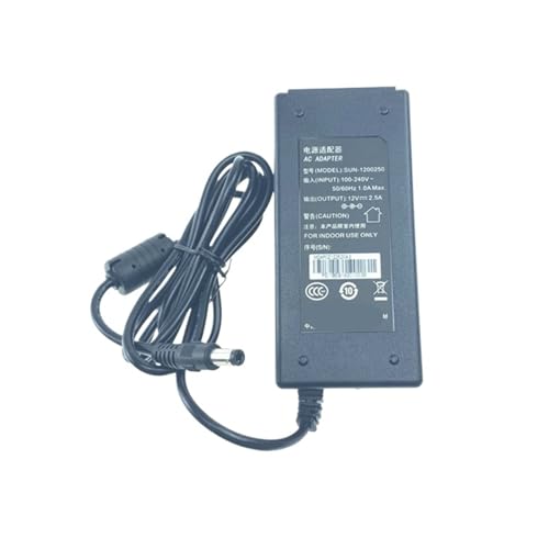 j^[d 12V 2.5A 30W 5.5x2.5mm ACA_v^[(US Plug)