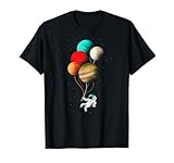 Coloful Balloon Astronaut Flight