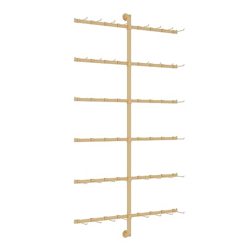 Présentoir mural pour chaussettes et accessoires : sublimez votre dressing de magasin