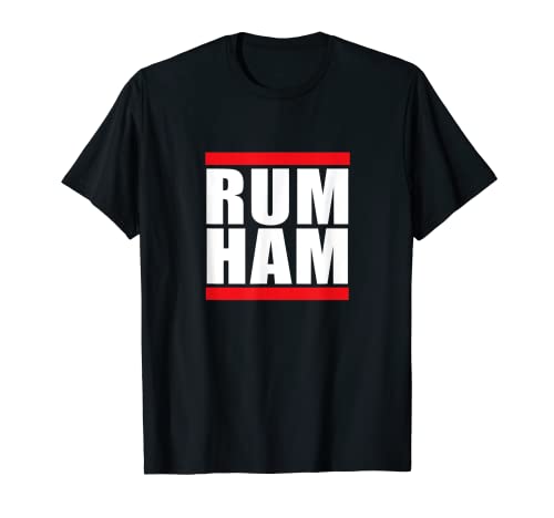 Unique T-Shirts womens T-shirt Rum Ham T Shirt, Blue, Small US