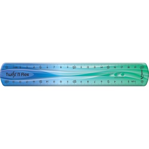 Maped 279215 - flexibles Lineal TWISTn FLEX DECOR 20 cm - Das Original! Mit neuem Farb-Verlauf - verschiedene Farb-Verläufe