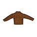 LINJXCMUXU 1/12 Action Figure Clothes,Brown Jacket for 6