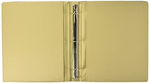 Piel Leather Three-Ring Binder Chco, Chocolate, One Size - Thumbnail 2