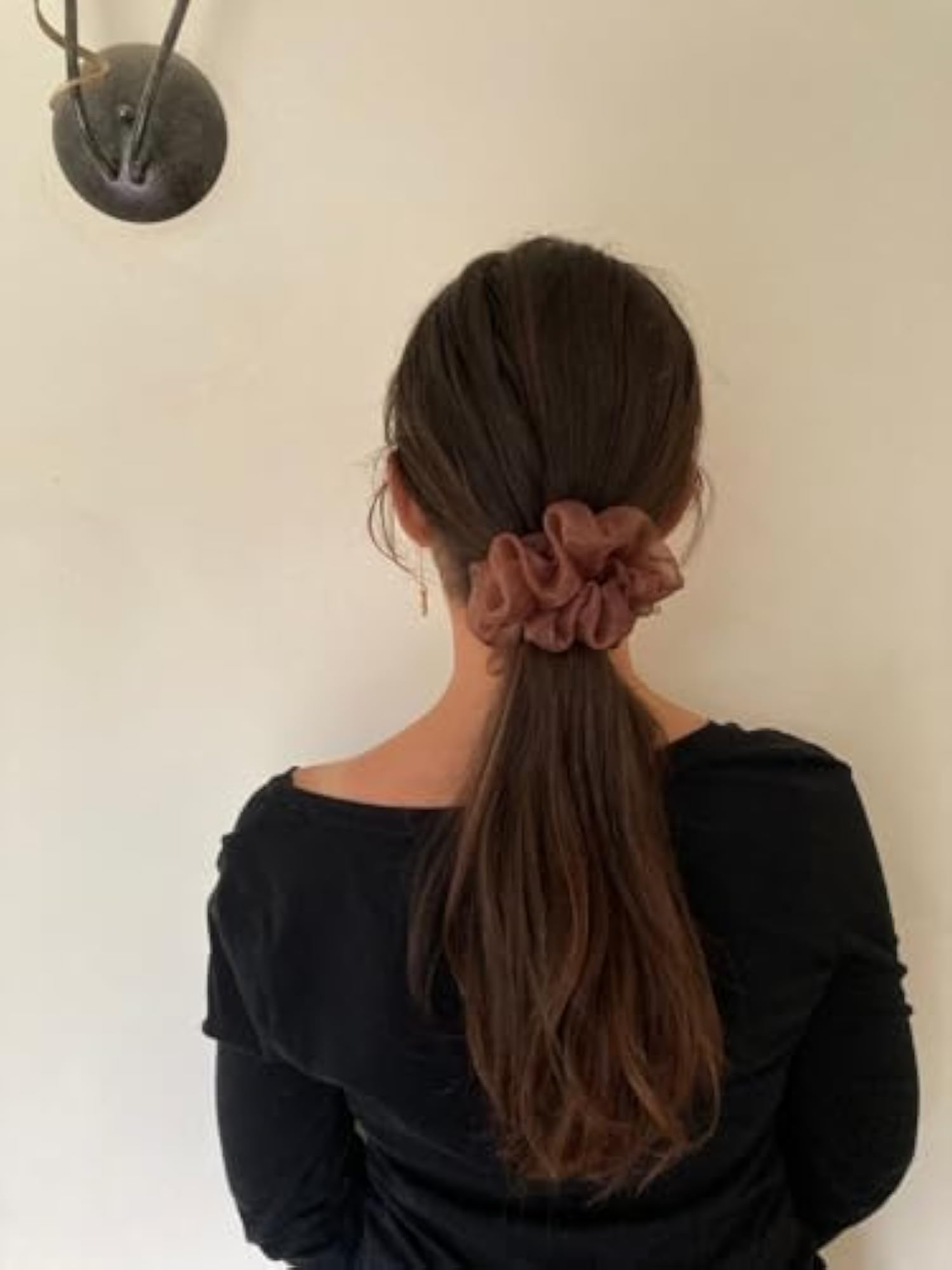 Large Organza Scrunchies Hair Tie Set of 4 pcs