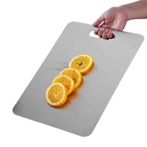 Hitburu Tabla De Cortar Titánica | Tabla de Cocina,Doble Cara Antideslizante Apta Lavavajillas Para Fruta Carne Cocina Hogar Acampada Exteriores