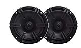 MB Quart DK1-116 Discus 2-Way Car Coaxial Speaker System with 0.75-Inch Aluminum Dome Tweeter on Silk Surround, 6.5-Inch, Set of 2
