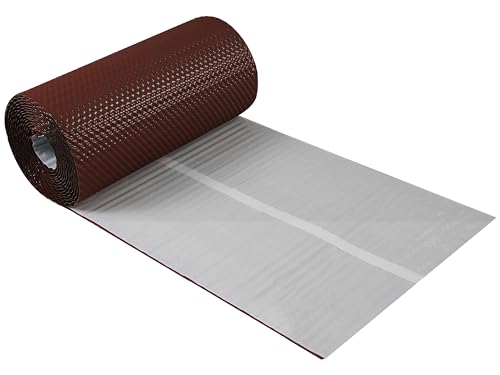 Ruban de Raccordement Cheminée 3D Aluminium Texturé 300 mm x 5 m, 7 Couleurs Ruban de Raccordement...