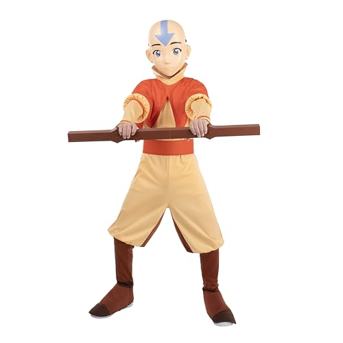 Disfraz oficial juvenil Avatar Aang deluxe Halloween miniatura 4
