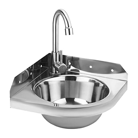 BINOXY Stainless Steel Wall Mount Sink Cover