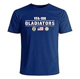 Military Productions VFA-106 Gladiators US Navy Squadron T-Shirt X-Large