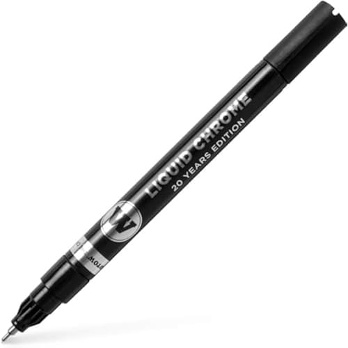 Molotow Liquid Chrome Alcohol Paint Pump Marker, 1mm, 1 Each