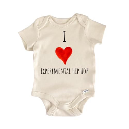 NOFO VIBES I Love Experimental Hip Hop - Baby Boy Girl Clothes Bodysuit Funny Cute