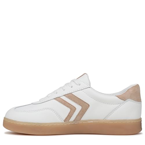 Dr. Scholl's Women's Rebel Sport Sneaker White Cuban Sand Leather 7.5 M - image 9